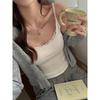 Model Pure White Lace Bottoming Vest Sling Women's Inner Spring And Summer Design Sense