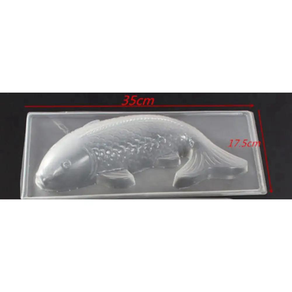 DIY Koi Fish Mold силиконовая форма для шоколада помадка торт украшение ювелирные изделия смола изготовление эпоксидной смолы литейная форма инструмент для поделок