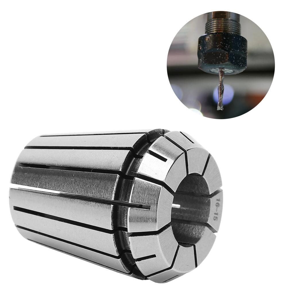 Пружинный цанговый патрон для фрезерного станка с ЧПУ, токарного станка, промышленные аксессуары, точность 0,015 мм ER32?16