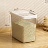 Creative Rice Bucket Tank Moisture-Proof Insect-Proof Sealed Rice Storage Box Cereal Grain Food Container Kitchen Accessories