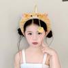 Panda Cat Fishing Plush Headband Hair Accessories Girls Cartoon Hairband Adorable Hair Hoop  Women