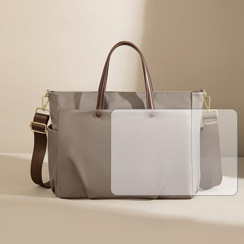 Computer Bag Ladies Carry Large Capacity Briefcase Single Shoulder Crossbody Tote Bag Travel Commuter Bag
