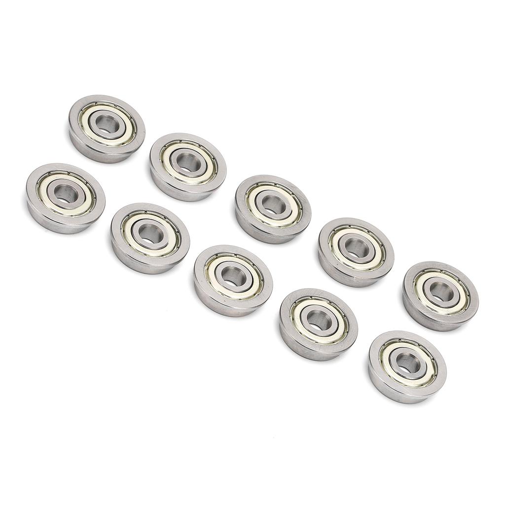 10 шт. шарикоподшипник для принтера мини металлический двойной щит фланец 3D печать механические детали