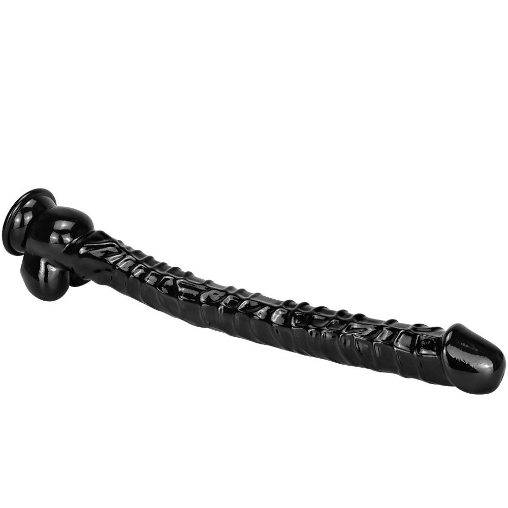 Реалистичный удлиненный силиконовый фаллоимитатор 40 см, вагинальный G-пятно на присоске, анальная пробка, гигантская анальная пробка, игрушка, женские секс-игрушки, мужская анальная пробка