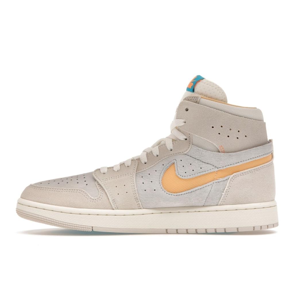 Мужские кроссовки Air Jordan 1 High Zoom Comfort 2 Light Orewood Citrus Коричневые светло-орево-коричневые паруса DV1307-180