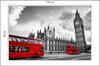 Photomural London Black And White Non-Woven 135x90