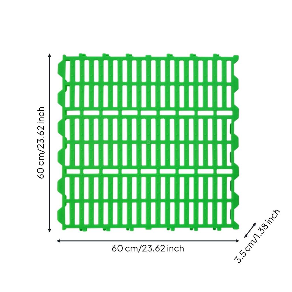 Plastic Slatted Sheep Floor Panel Reinforced for Farm Pens, Barns