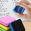 Multi-color Whiteboard Eraser Magnetic Marker Cleaner Portable Flannel Wipe School Office