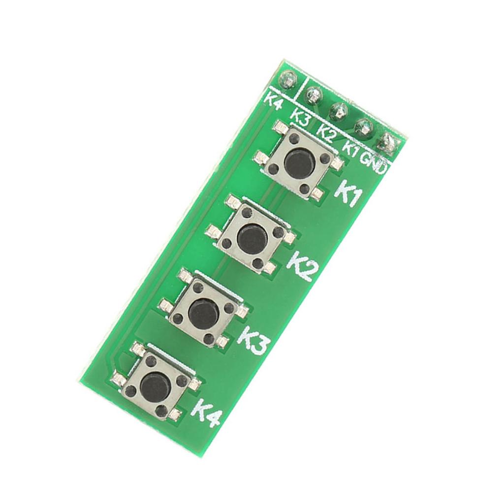  4 Key Push Button Switch Module Keyboard Board