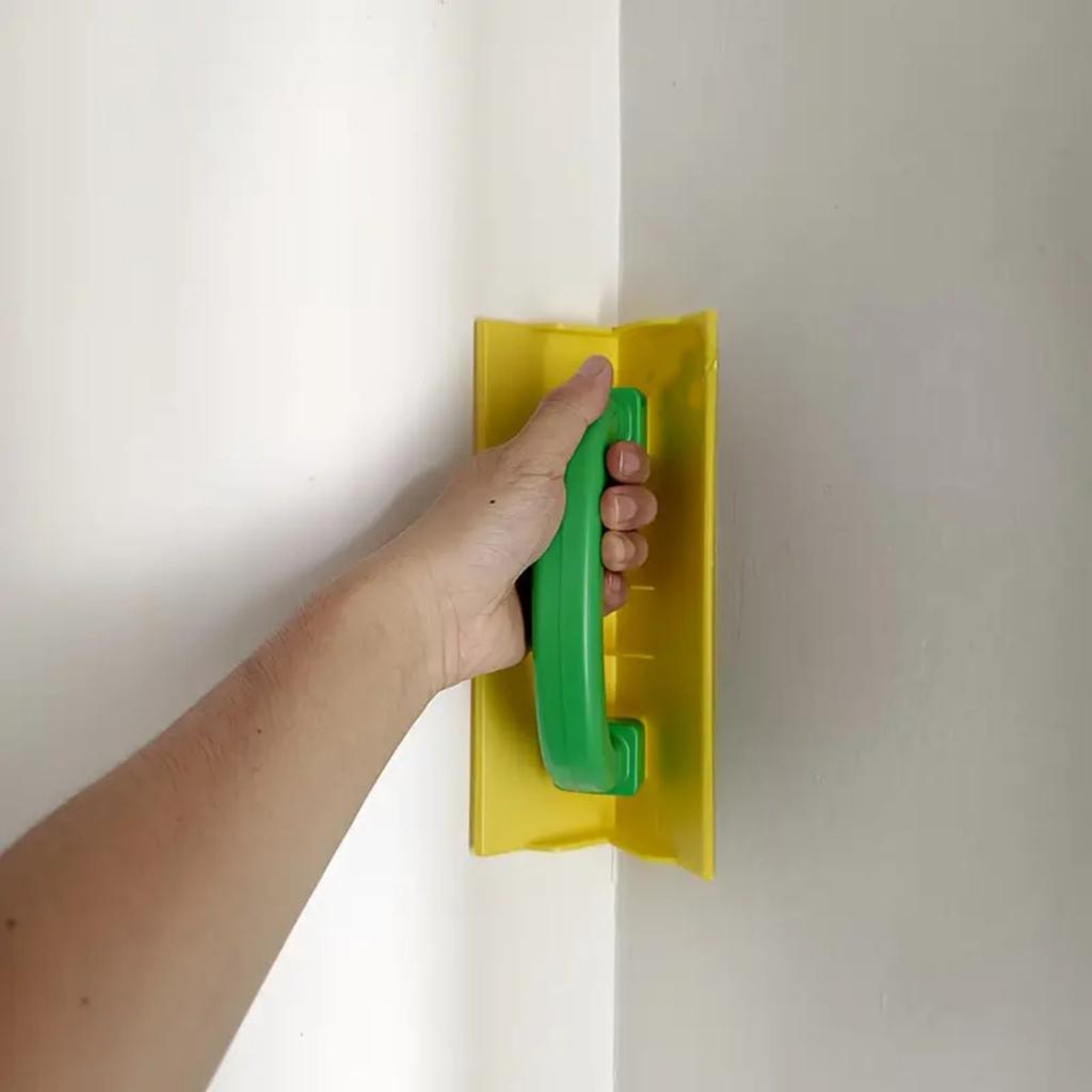 2pcs Wall Corner Smoothing Tool Plastic Inner And Outer Corner Handheld Plaster Gypsum Seam Tool Suitable For DIY And Use, I