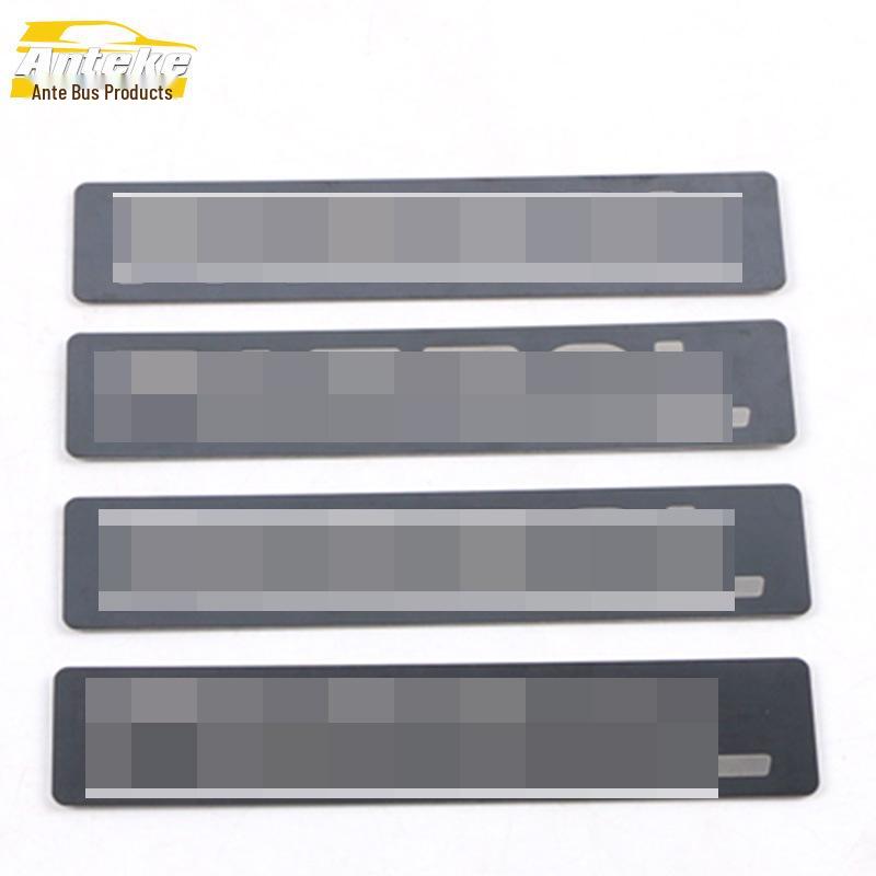Patrol Stainless Steel Anti-Scratch Scuff Strips for Bumper and Sill