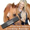 For Horses Dogs 6-in-1 Shedding Grooming Massage