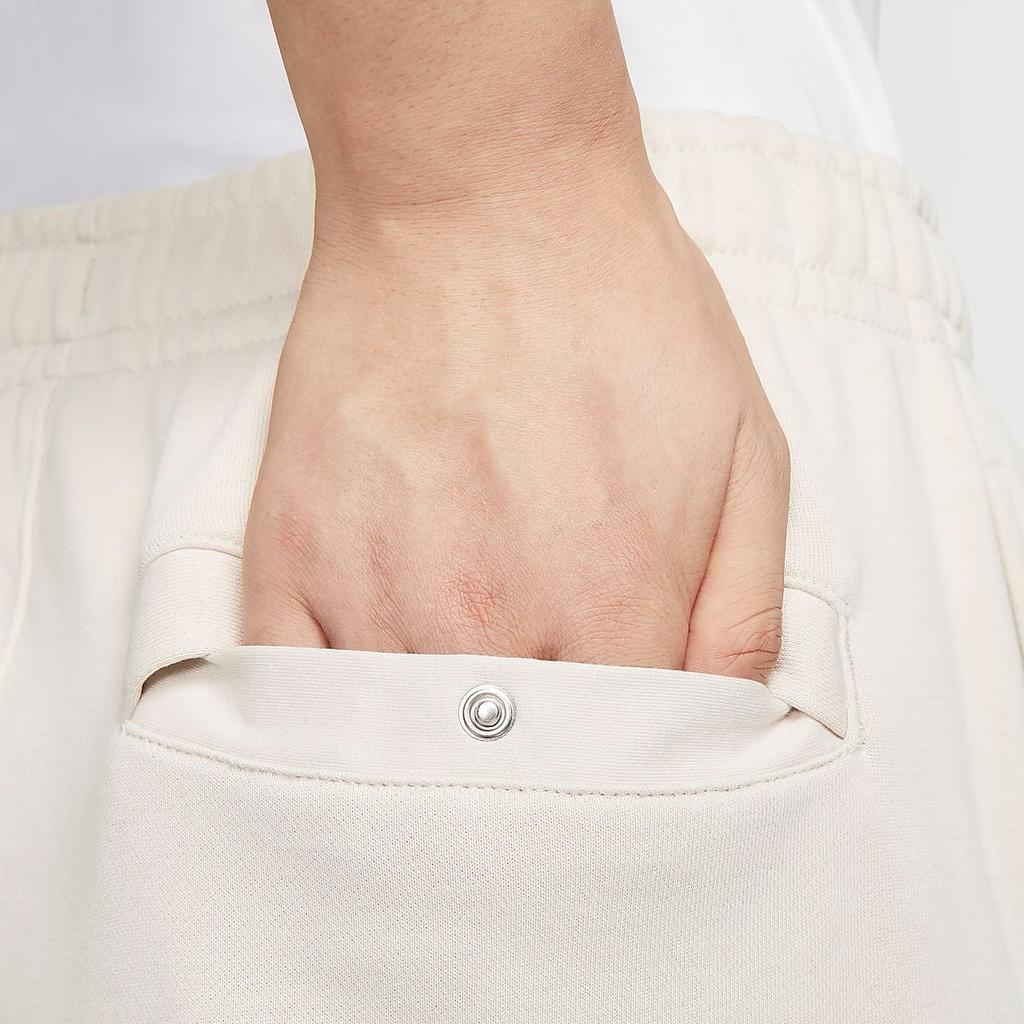 Nike Спортивные клубные однотонные мягкие удобные универсальные прямые повседневные брюки мужские низы светло-красно-коричневые белые BV2714-104