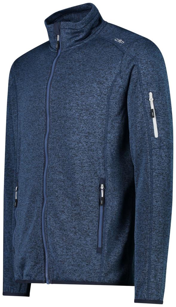 Куртка CMP Knit-Tech-Fleece Mesh (30H5887) Man Jacket dusty blue-b.blue