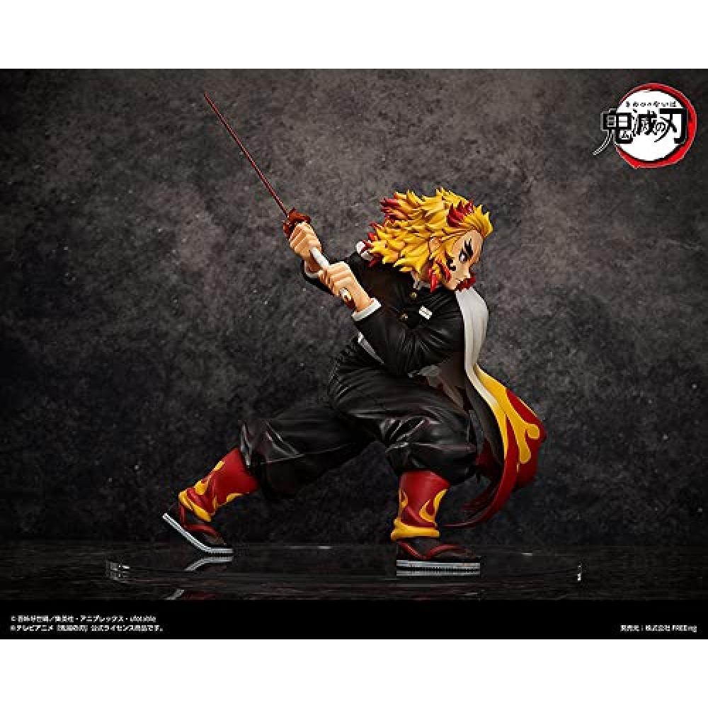 Demon Slayer: Kimetsu No Yaiba Rengoku Anjuro 14 Scale Plastic Painted Finished Figure