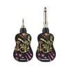 2.4G Wireless Guitar System Rechargeable 3.5mm Plug Guitar Transmitter Receiver Set for Electric