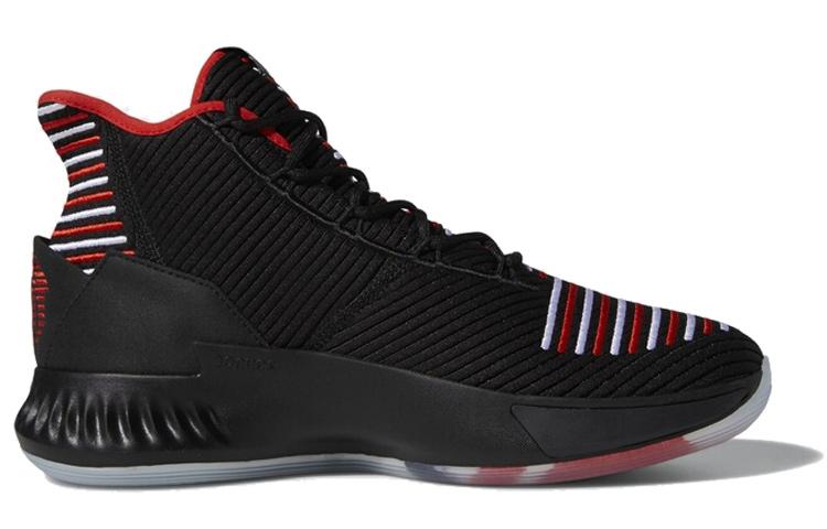 adidas Деррик Роуз 9 Черный Белый Красный EE6846