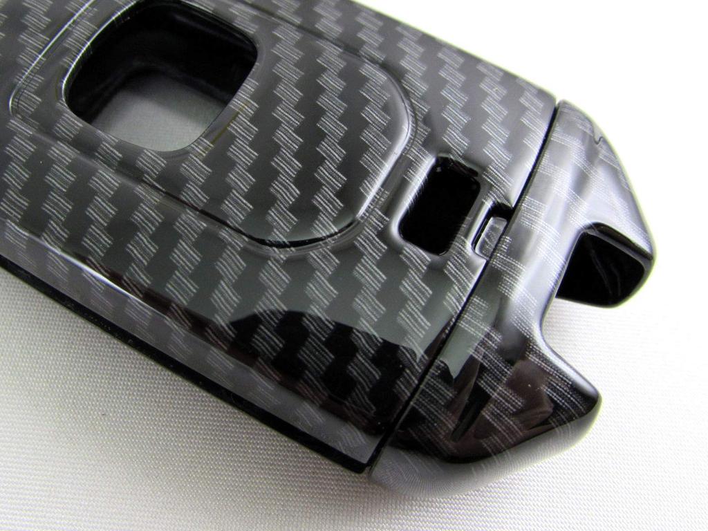 BRIGHTZ Odyssey Hybrid RC4 Чехол для смарт-ключа в стиле карбона Черный