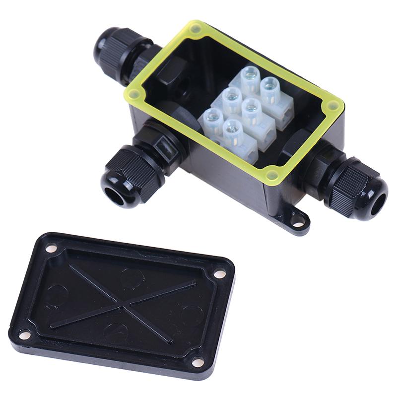 3Way Ip66 Outdoor Waterproof Cable Connector Junction Box With Terminal 450V