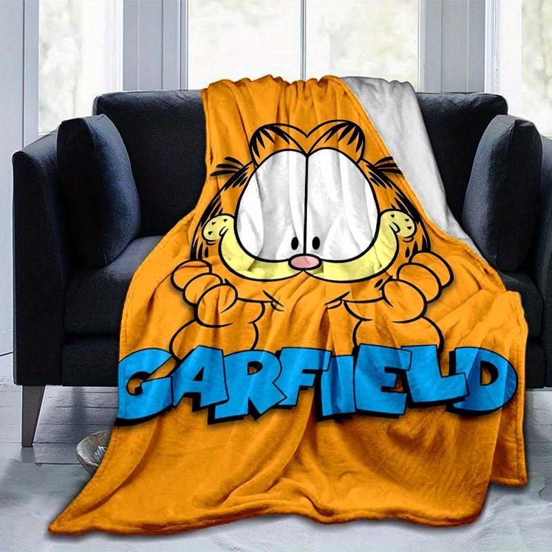 1pc, Garfield Throw Blanket, Soft & Cozy for Home Decor, Couch Cover, Outdoor Use, Travel, Camping, Car, Beach, Office Nap, Perfect Gift for All AgesA
