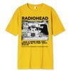 Мужская футболка Radiohead, винтажные классические уличные футболки North America Tour Rock Boy Camisetas Hombre, топы большого размера
