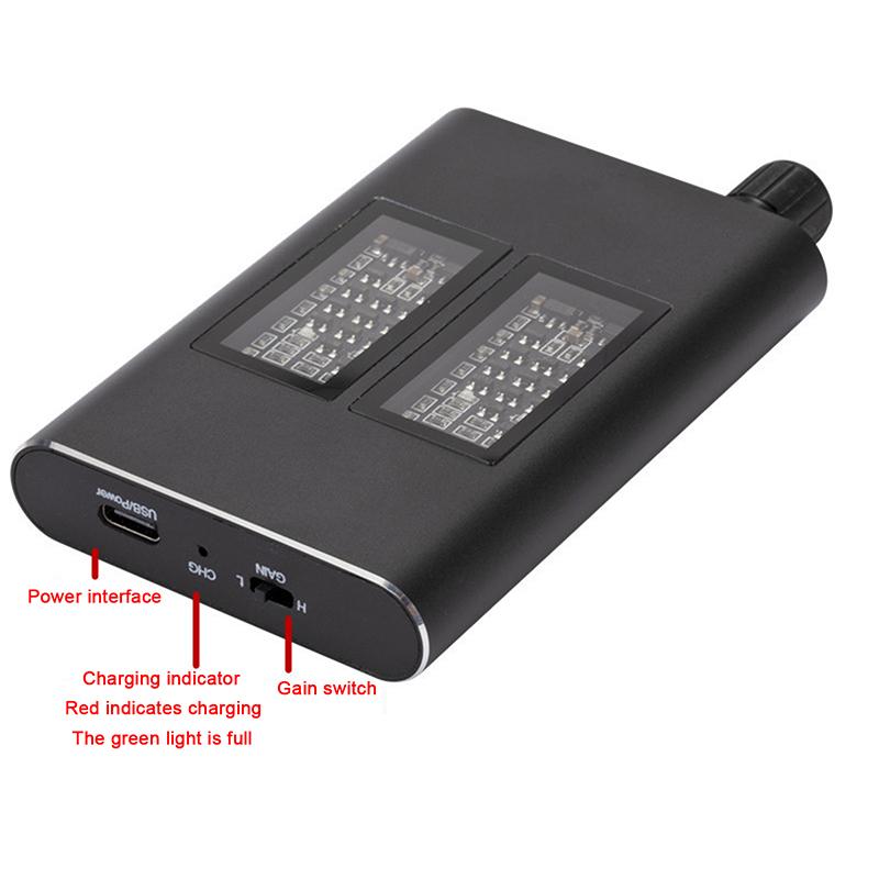 3.5Mm Portable Headphone Amplifier Hifi Adjustable Subwoofer Headset Amplifier