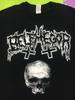 Винтаж Футболка Belphegor с коротким рукавом Хлопок Все размеры Мужская Женская Черная Рубашка TR538 Унисекс Футболка