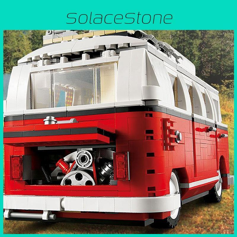 Набор строительных блоков Volkswagen Bus T1 с DIY сборкой для детей и взрослых