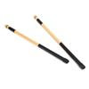 1 Pair of Bamboo Drumsticks Jazz Drum Stick Rods Percussion Instrument Accessories Black
