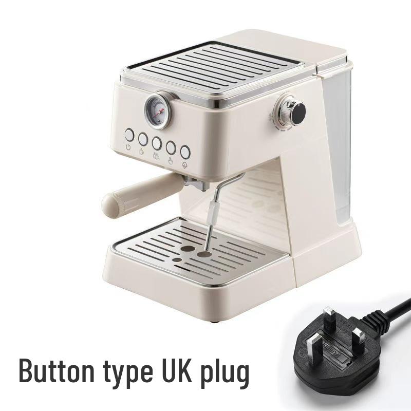 Новая полуавтоматическая эспрессо-машина с капучинатором и манометром