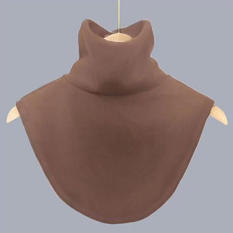 1 шт. Защита шеи Внутреннее белье Ложный воротник Мягкий Высокий воротник Декоративный воротник Шарф Накидка Приятный к коже Немецкий вельвет Теплый