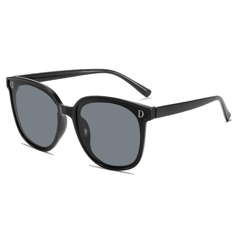 Солнцезащитные очки в стиле ретро с буквами модного тренда корейской версии, универсальные женские солнцезащитные очки с защитой от ультрафиолета D