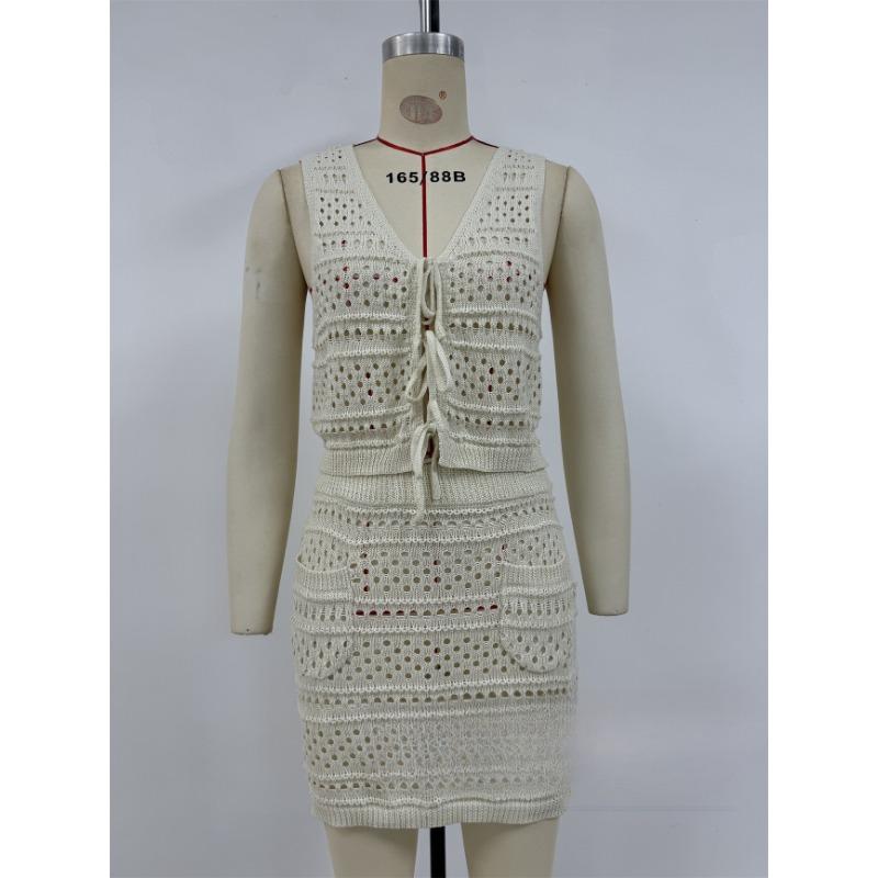 Женский летний новый однотонный сексуальный трикотажный пляжный комплект бикини