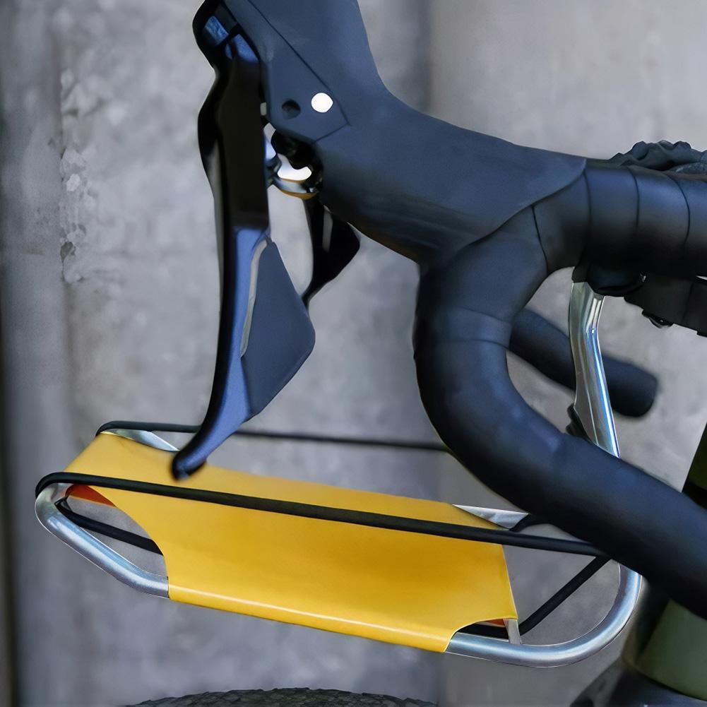 Metal Bike Basket Front Rack Carrier Luggage Shelf Bracket Front Bike Cargo Rack Bike Storage Rack for MTB Road Bicycle