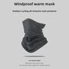 Warm, Thickened Fleece Scarf & Windproof Neck Cover for Outdoor Cycling, Skiing, and Running - Breathable Ear Protection for Men & Women