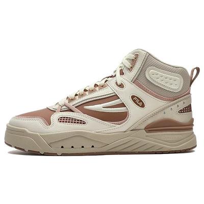 Slam Амортизирующие Прочные Высокие Кеды для Скейтбординга Женские Кроссовки Бобровый Коричневый F12W341212FBT