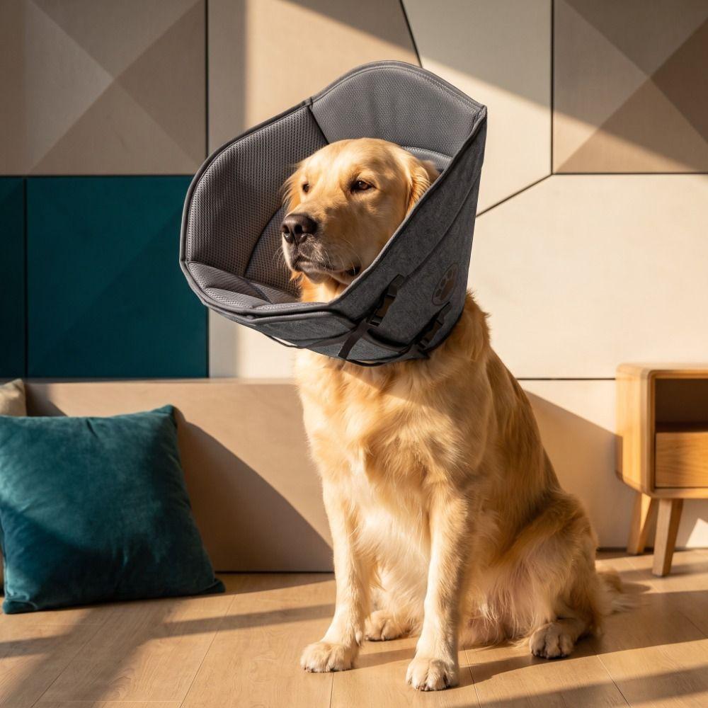 Adjustable Dog Neck Cone Comfortable Fit Neck Protective Circle Wound Recovery Sleeve Rashes