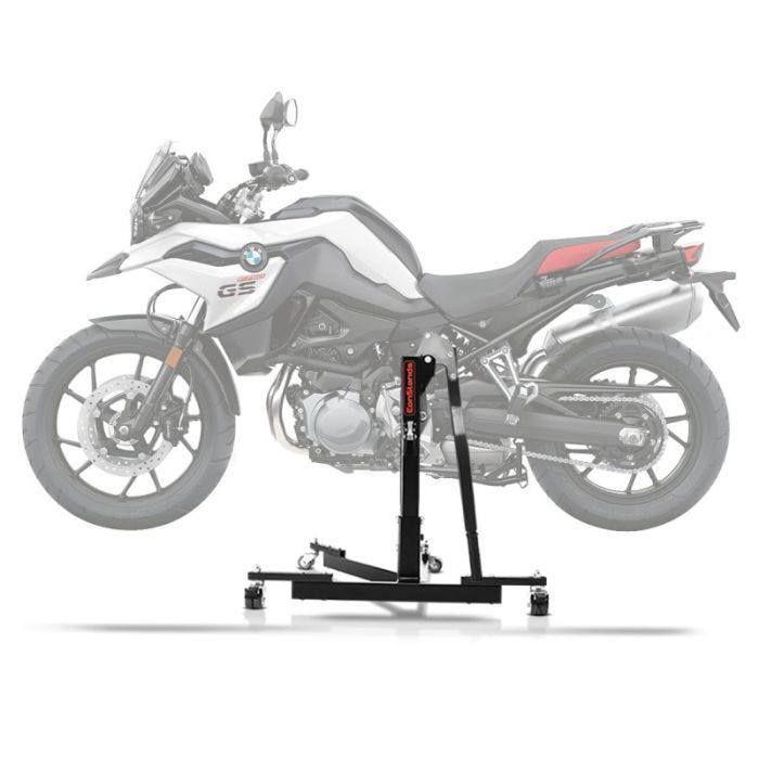 Lève-moto central - ConStands Power-Evo - Compatible BMW F 750 GS 18-23 - Capacité 300 kg - Roulettes doubles