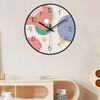 8 дюймов Простые модные настенные часы Тихие красивые трехмерные подходят для учебы Гостиной Спальни Для отправки друзьям