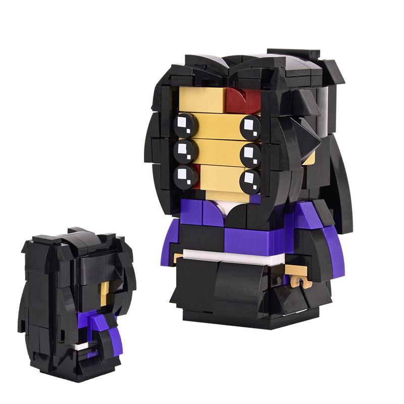 Набор MOC Кирпичи Мультфильм Фильм BrickHeadsed Модель DIY Фигурки Действия Сцена Строительные Блоки Игрушки Для Детей Подарок