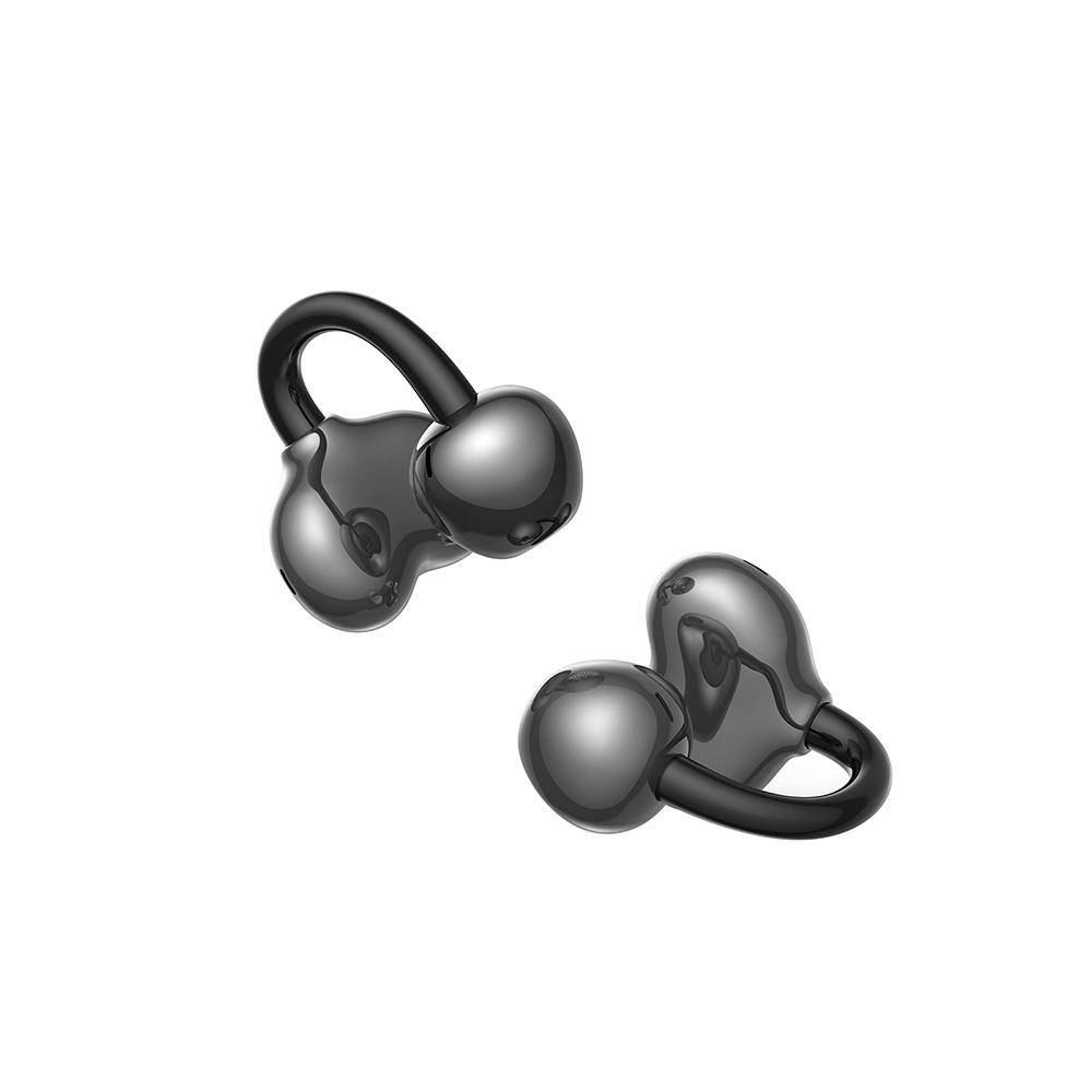Беспроводные наушники-вкладыши Tronsmart OpenFly Clip с открытым дизайном – Титановый гибкий провод C-Bridge, 24 часа работы от аккумулятора, AI-ENC для звонков и защита IPX5 для тренировок и комфорта на весь день