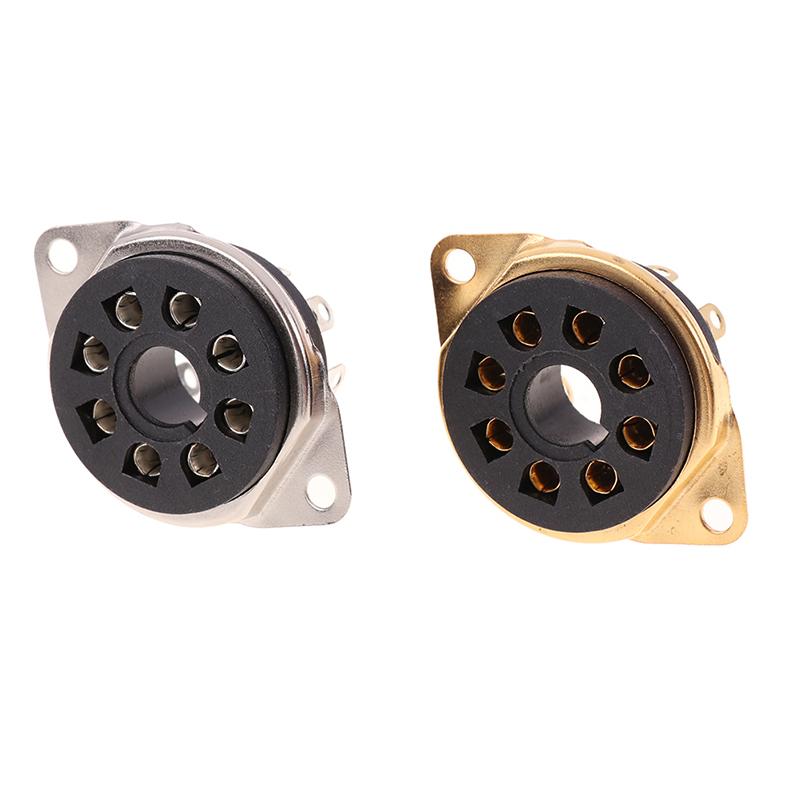 Панелька 8-контактная бакелитовая для лампы 6550B 6Ca7 El34 6L6 Kt88 для винтажного усилителя DIY