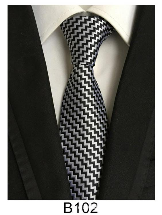 Мужской галстук ручной работы из полиэстерового шелка – повседневный, официальный или профессиональный