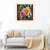 5D Flower Resin Diamond Stitch Crystal Embroidery Painting Room Decorative Resin Needlework Picture