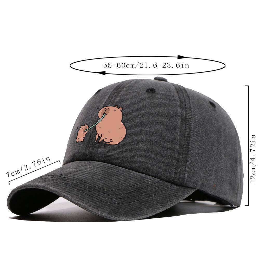 Everyday Baseball Cap Unisex Comfortable Cotton Adjustable Casual Dad Hat