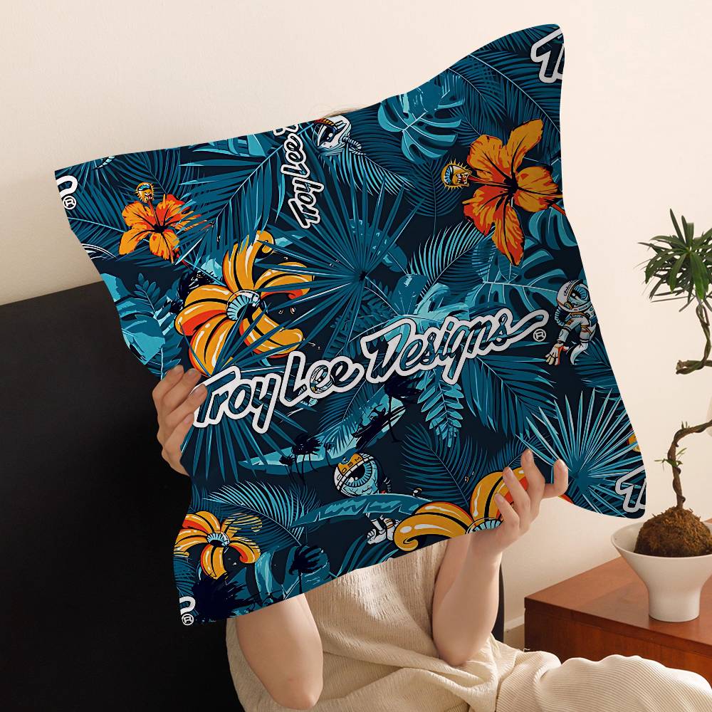 Troy Lee Design Lucky Dragon Pillow Cover Sofa Cushion Cover Home Room Decoration Children Gift