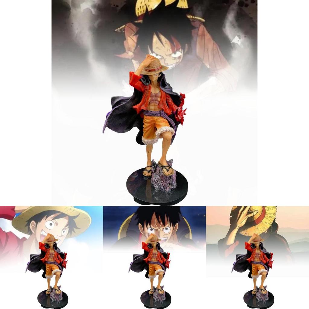 Unique Lx Max Series Luffy Statue Model For Collectors 25cm Pvc Display