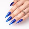 Kolorowy Top Bez Przemywania Top No Wipe Crystal Glass Molly Nails Blue Hema/Di-Hema Free 10G