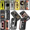Cassette Wallpaper Tape Phone Cover for Xiaomi Redmi Note 13 14 ProPlus Pro Plus 14C A4 13C Pro+ Note14 Protective Case