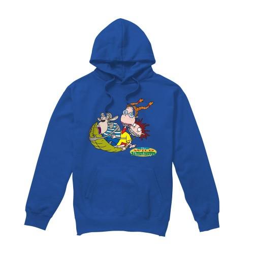 The Wild Thornberrys Mens On Leaf Eliza Darwin & Donny Hoodie